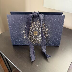 CHANEL Midnight Blue Gift Bag